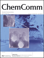 inside front cover image for Chemical Communications, Issue 45, 2005